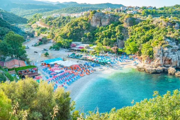 Kaş şehir merkezi — Antalya, Türkiye