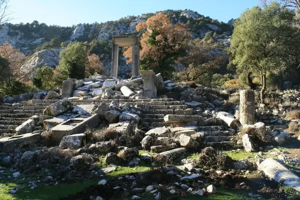 Termessos kalıntıları — Antalya, Türkiye