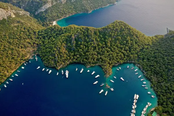 Datça coastline, Türkiye
